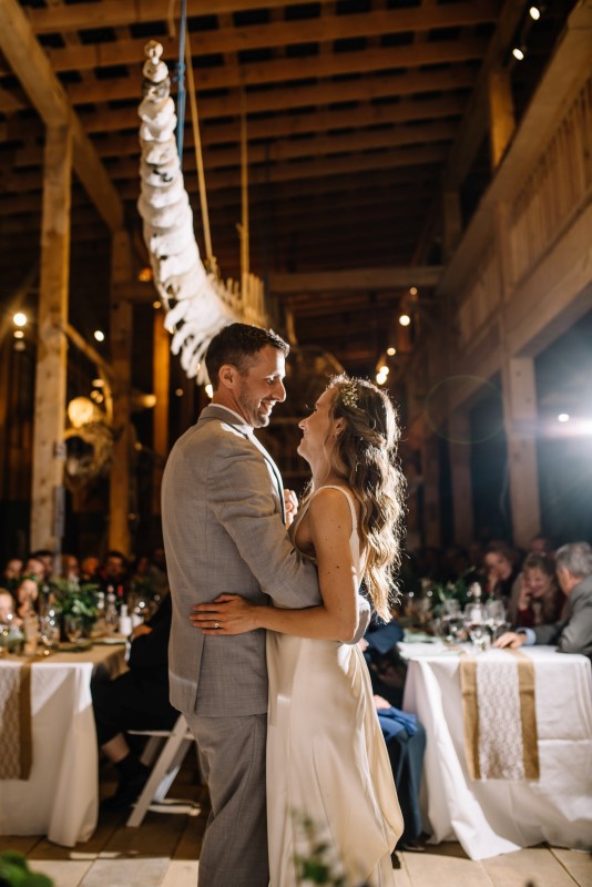 Seaside Romance First Dance at Telegrah Cove on Vancouver Island