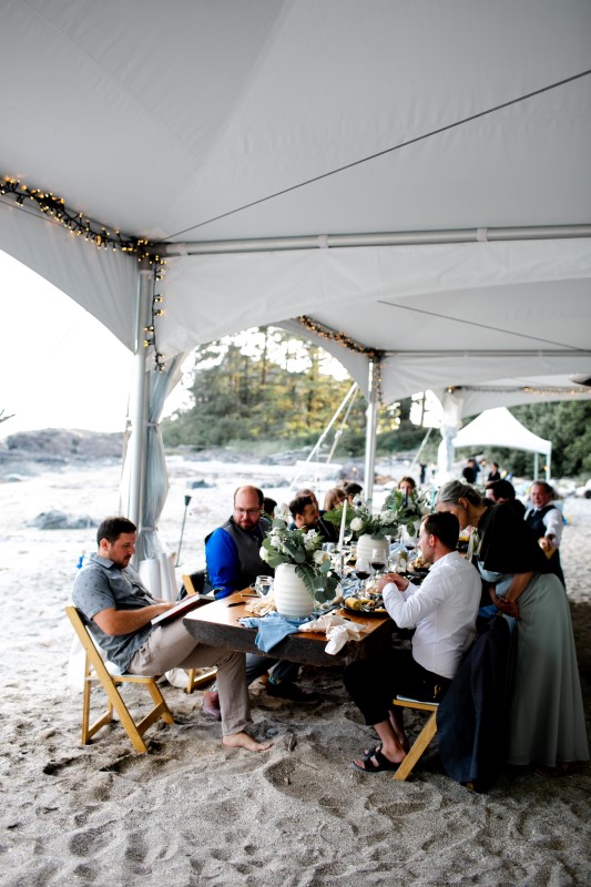 Rainforest Vows at Wickaninnish Inn Vancouver Island