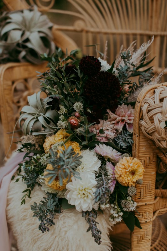 Vancouver Island Stylish Southwest Wedding Florals by Lauren Riley Designs