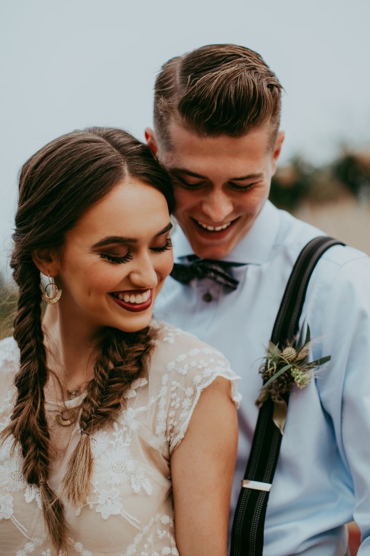 Stylish Southwest Wedding Hair by Natalie Morton and Victory North