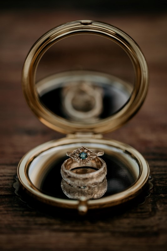 West Coast Wedding Rings by Emma Glover Design