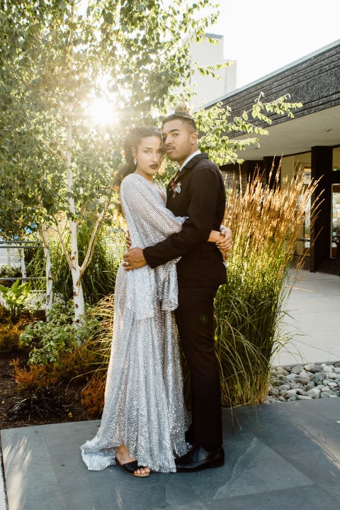 Urban Elopement at Fort Common Photographed by Chiara Sparanese Photography