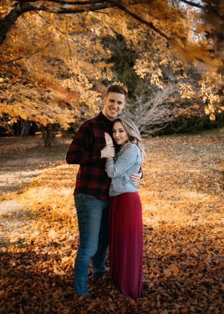 Autumn Engagement Session with Everygrey Photography