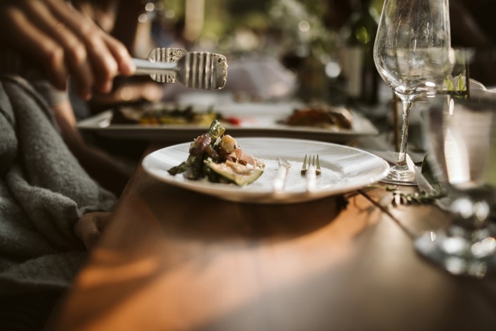 Wedding Reception Main Plate by Truffles Catering Vancouver Island