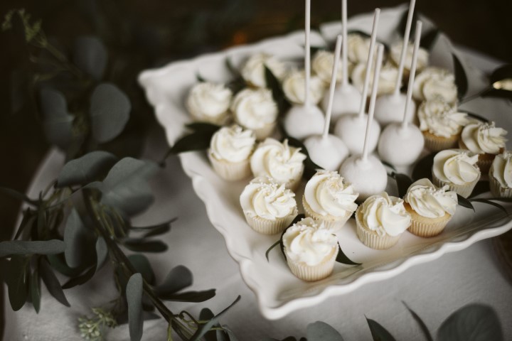 Truffles Catering sweets at wedding reception 