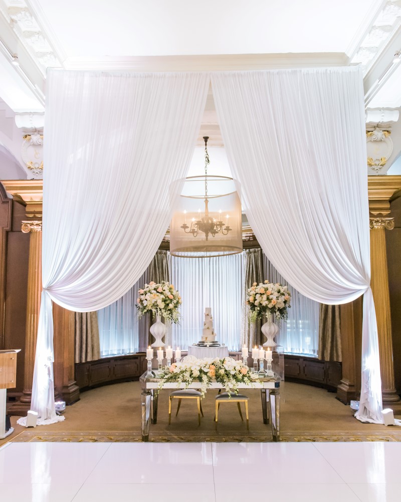 Persian Wedding Design at Vancouver Club by Fleur de Lis Events