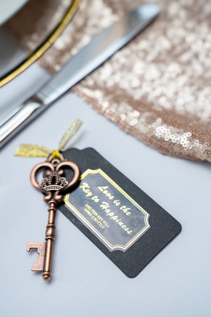 Antique Key Wedding Favor by