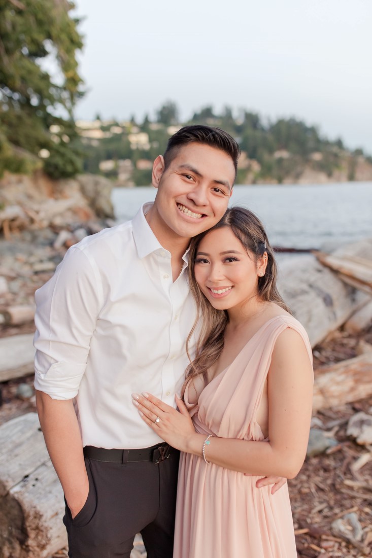 Whytecliff Park Engagement shoot for Elisa and Tom by Vivian Ng