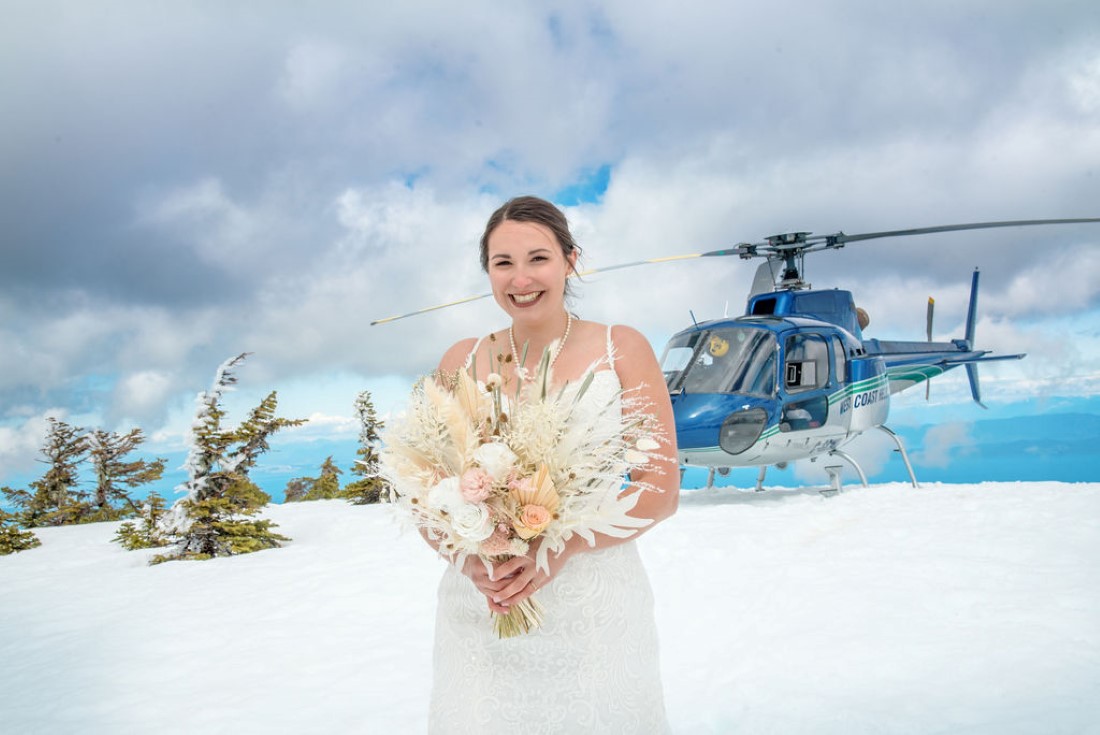 Wedding From Above Janayh Wright Photography happy bride