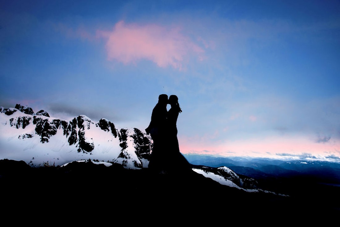 Wedding From Above Janayh Wright Photography blue hour