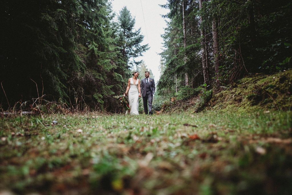 Changing Plans Anastasia Photography couple walking in forest