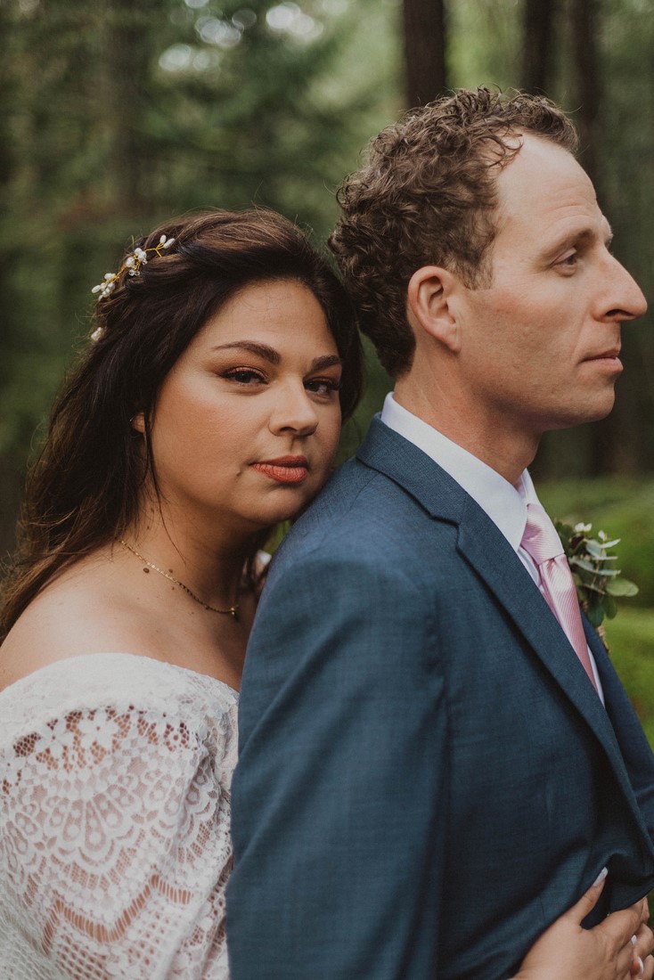 Sophisticated Gallery Kacie McColm Photography closeup of bride and groom
