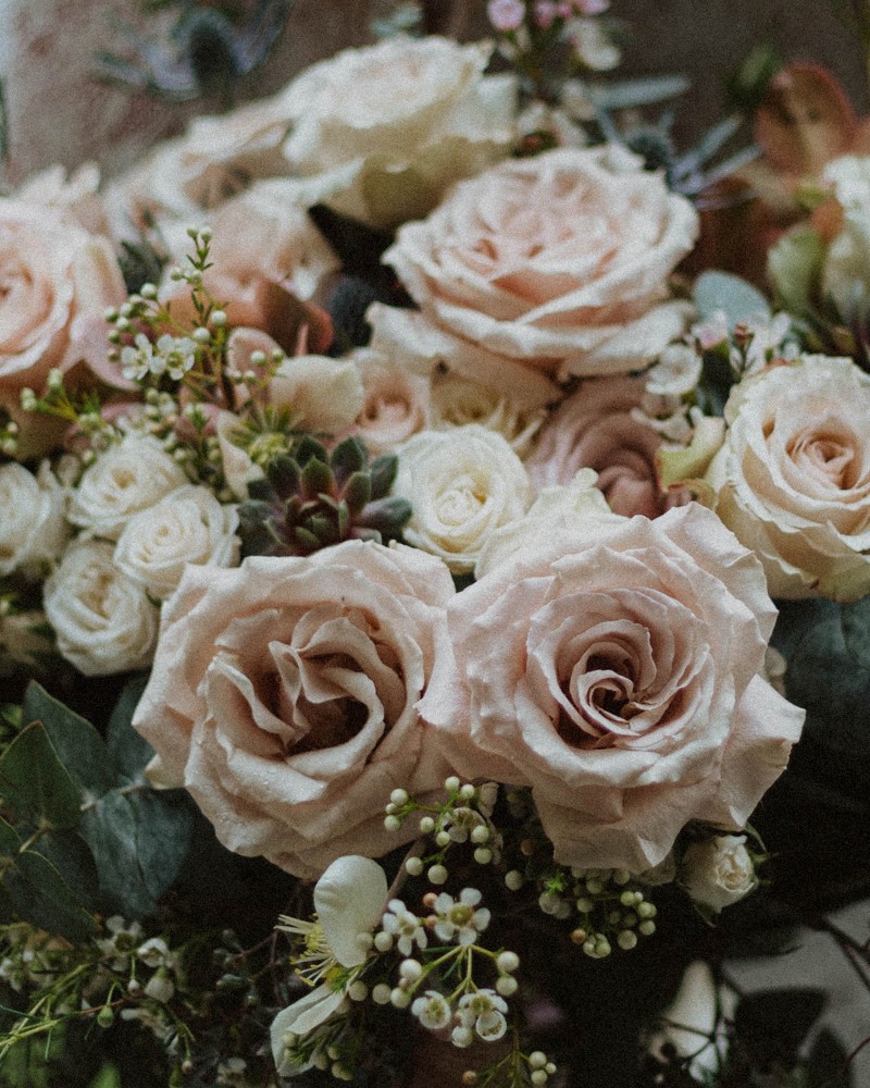 Sophisticated Gallery Kacie McColm Photography bridal bouquet closeup
