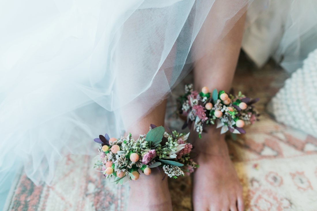 Macramé Boho Simply Sweet Photography anklet florals